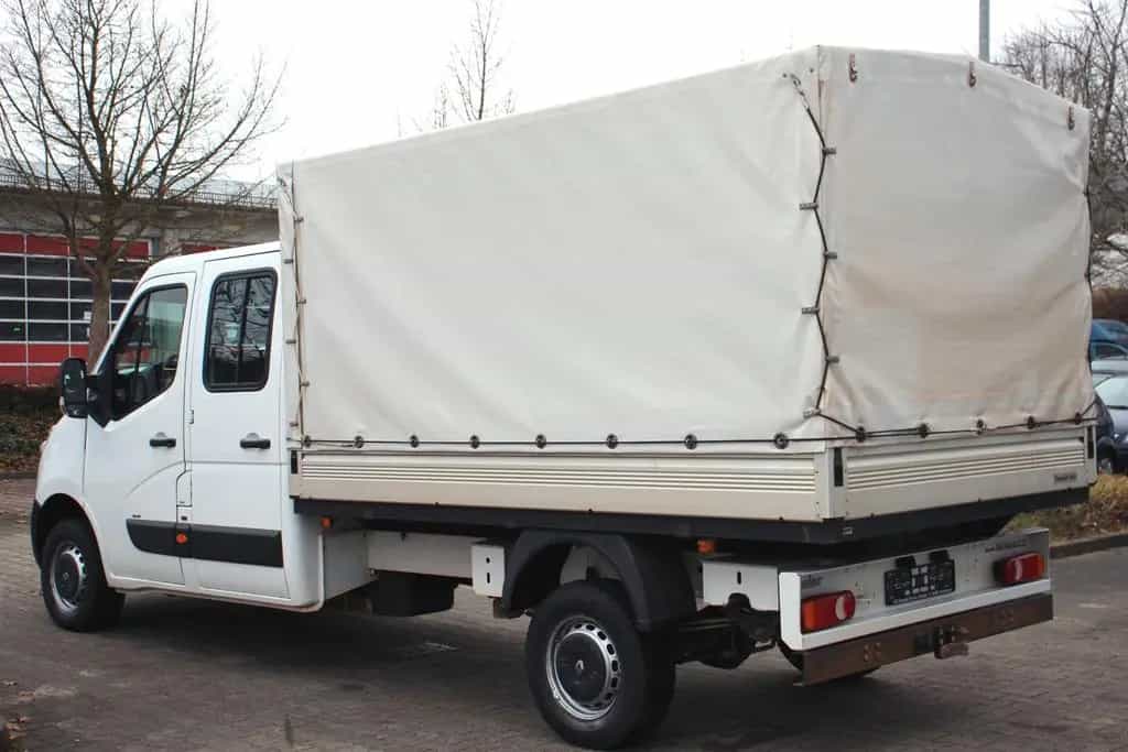 Renault Master 2.3dci # Allrad # DoKa # Pritsche + Plane 06/2019-photo-2