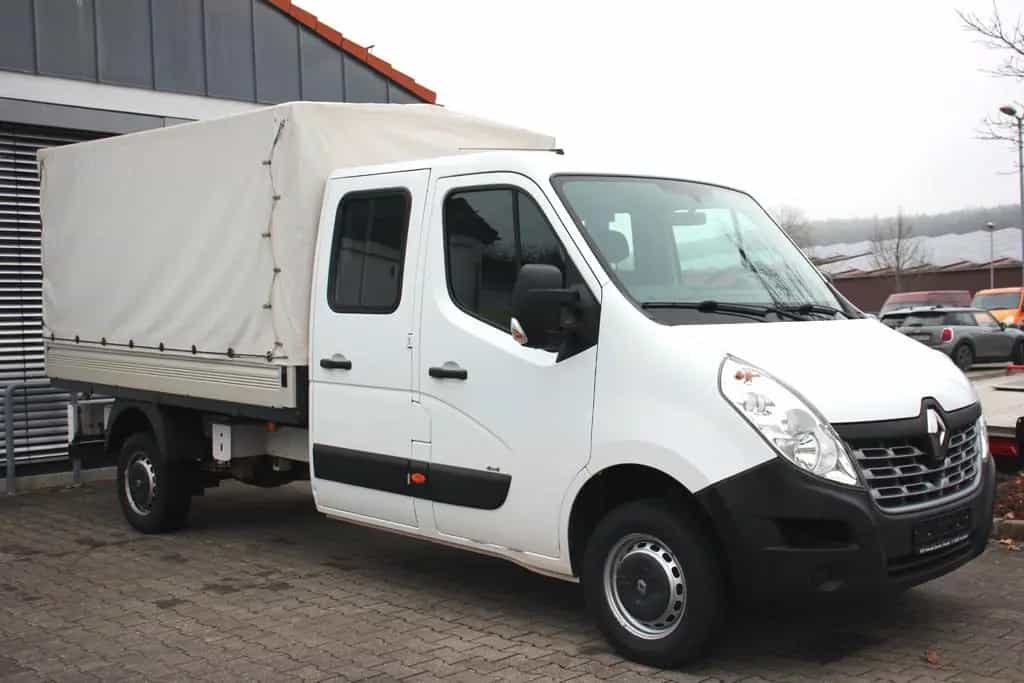 Renault Master 2.3dci # Allrad # DoKa # Pritsche + Plane 06/2019-photo-5