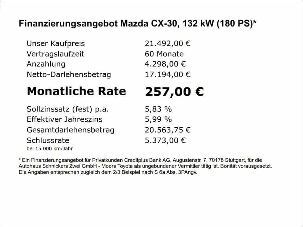 Mazda CX-30 SKY-G Selection+360°CAM+8FACH !! 06/2020-photo-3