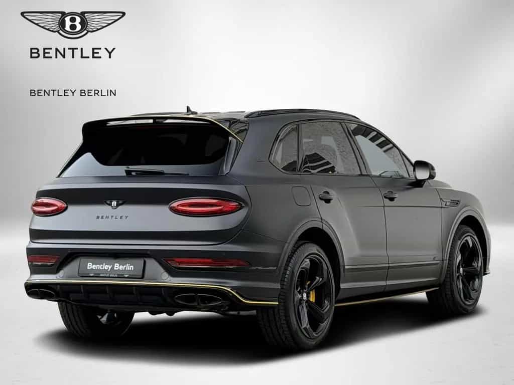 Bentley Bentayga S V8 "BLACK EDITION" ROYAL EBONY SATIN 02/2025-photo-2