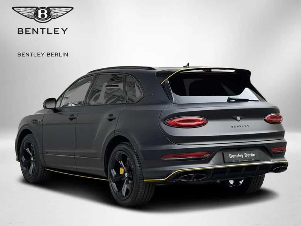 Bentley Bentayga S V8 "BLACK EDITION" ROYAL EBONY SATIN 02/2025-photo-4