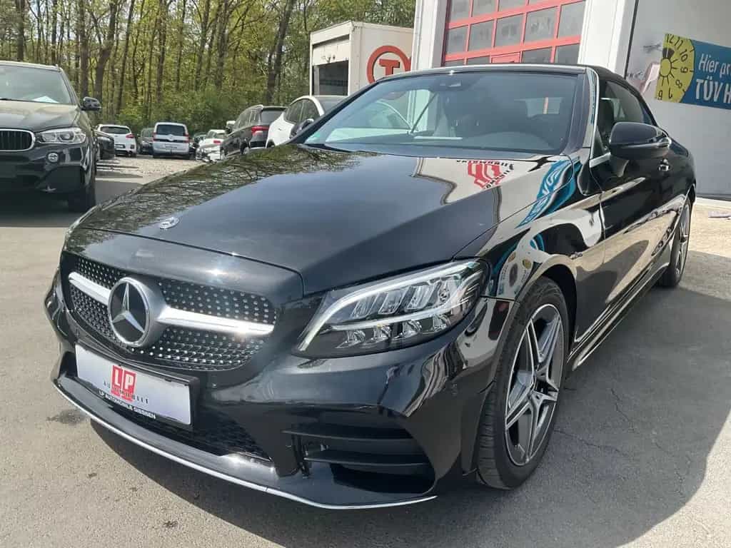Mercedes-Benz C-Class 180 Cabrio AMG PAKET Navi LED Kamera PDC SHZ 08/2019-photo-0
