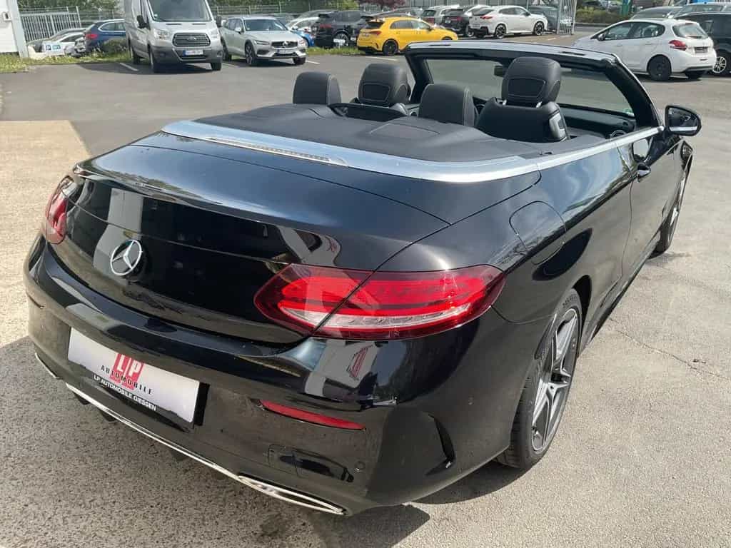 Mercedes-Benz C-Class 180 Cabrio AMG PAKET Navi LED Kamera PDC SHZ 08/2019-photo-11