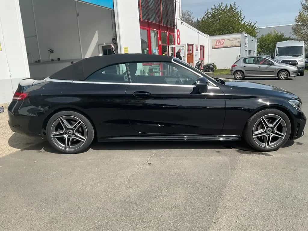 Mercedes-Benz C-Class 180 Cabrio AMG PAKET Navi LED Kamera PDC SHZ 08/2019-photo-3