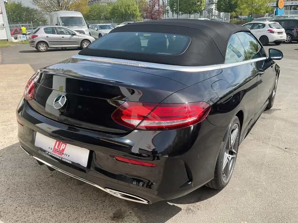 Mercedes-Benz C-Class 180 Cabrio AMG PAKET Navi LED Kamera PDC SHZ 08/2019-photo-4