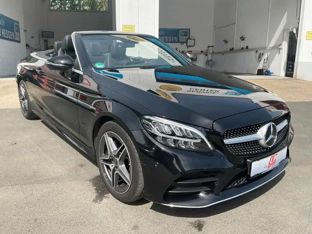 Mercedes-Benz C-Class 180 Cabrio AMG PAKET Navi LED Kamera PDC SHZ 08/2019-photo-9