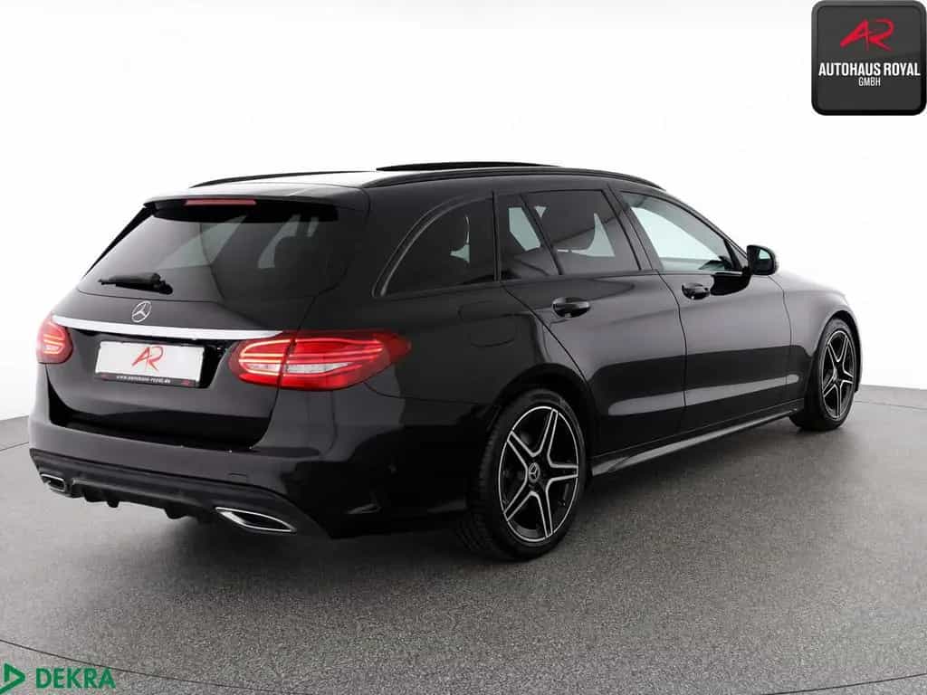 Mercedes-Benz C 220 d T 3x AMG NIGHT PANO,WIDE,KAMERA,AHK,SH 10/2019-photo-4