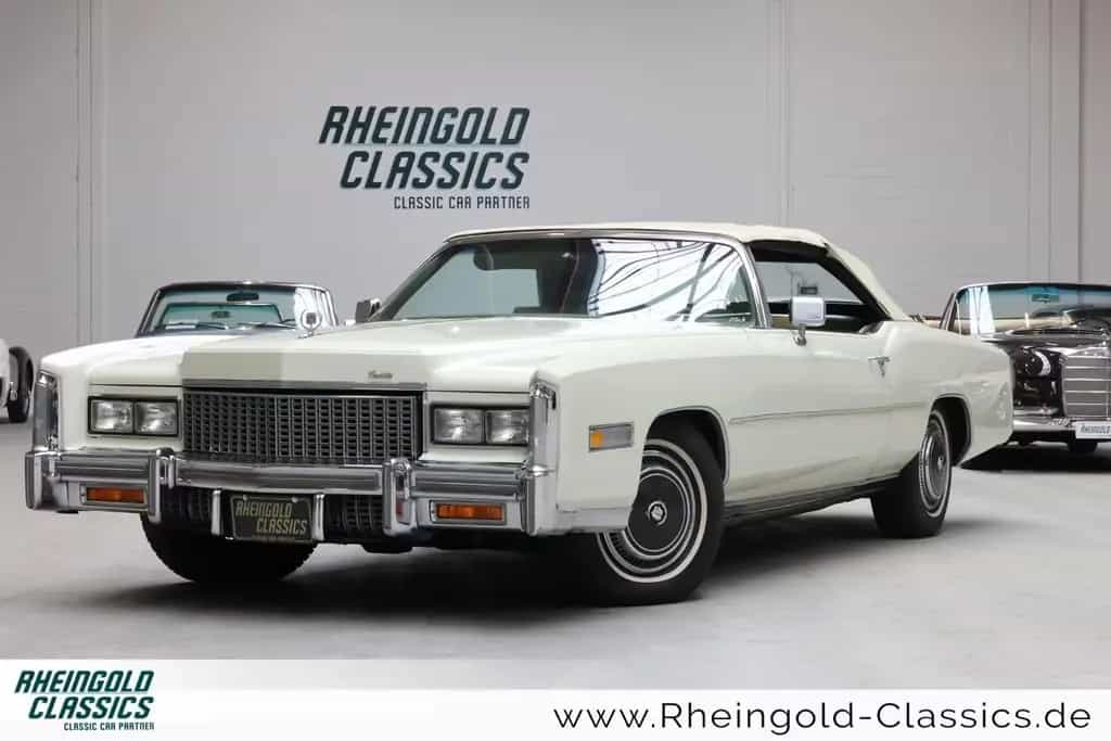 Cadillac Eldorado Cabriolet 8,2 Liter V8 Big Block 07/1976-photo-2