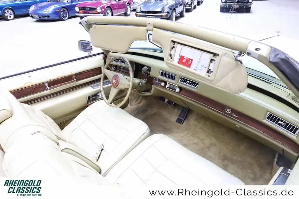 Cadillac Eldorado Cabriolet 8,2 Liter V8 Big Block 07/1976-photo-48