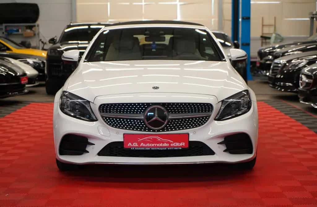 Mercedes-Benz C-Class 300d AMG 9G Cabrio 1.Hand*Acc*Navi*RFK* 01/2019-photo-1