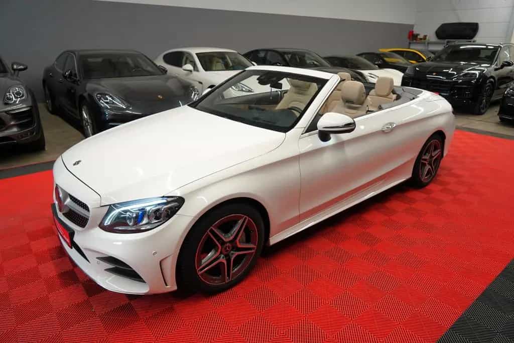 Mercedes-Benz C-Class 300d AMG 9G Cabrio 1.Hand*Acc*Navi*RFK* 01/2019-photo-12