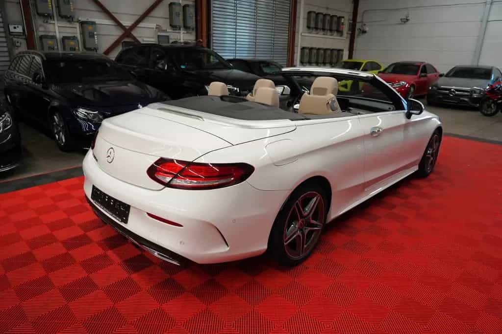 Mercedes-Benz C-Class 300d AMG 9G Cabrio 1.Hand*Acc*Navi*RFK* 01/2019-photo-14
