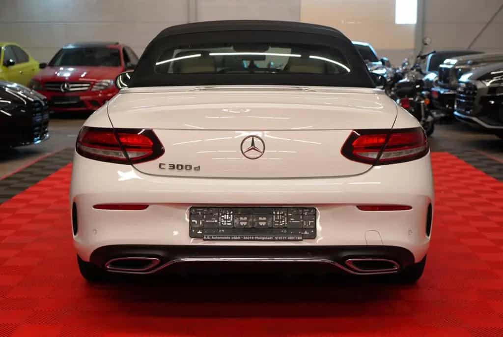 Mercedes-Benz C-Class 300d AMG 9G Cabrio 1.Hand*Acc*Navi*RFK* 01/2019-photo-7