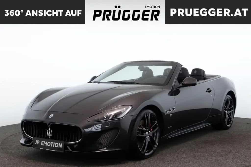 Maserati GranCabrio 4.7 V8 Sport MC-PAKET GARANTIE 04/27 07/2017-photo-0