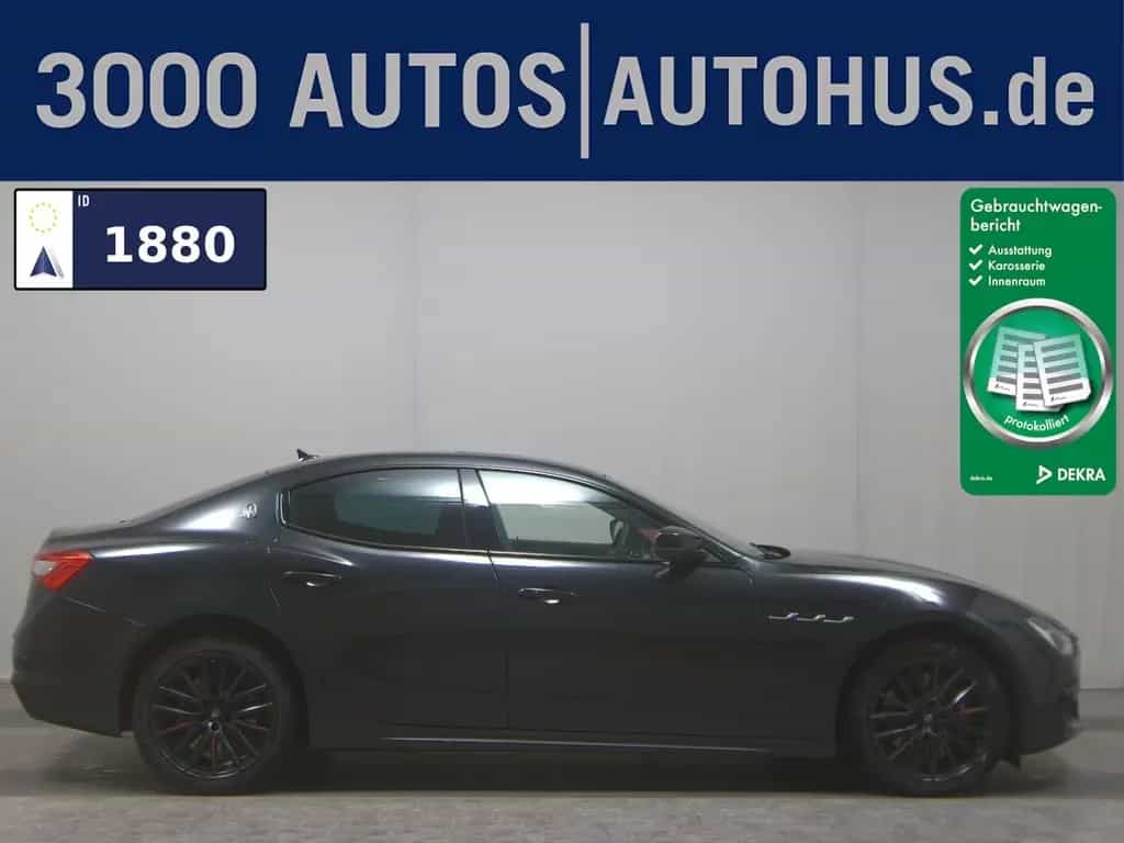 Maserati Ghibli 3.0 V6 Leder Navi Schiebedach Kamera 06/2019-photo-0