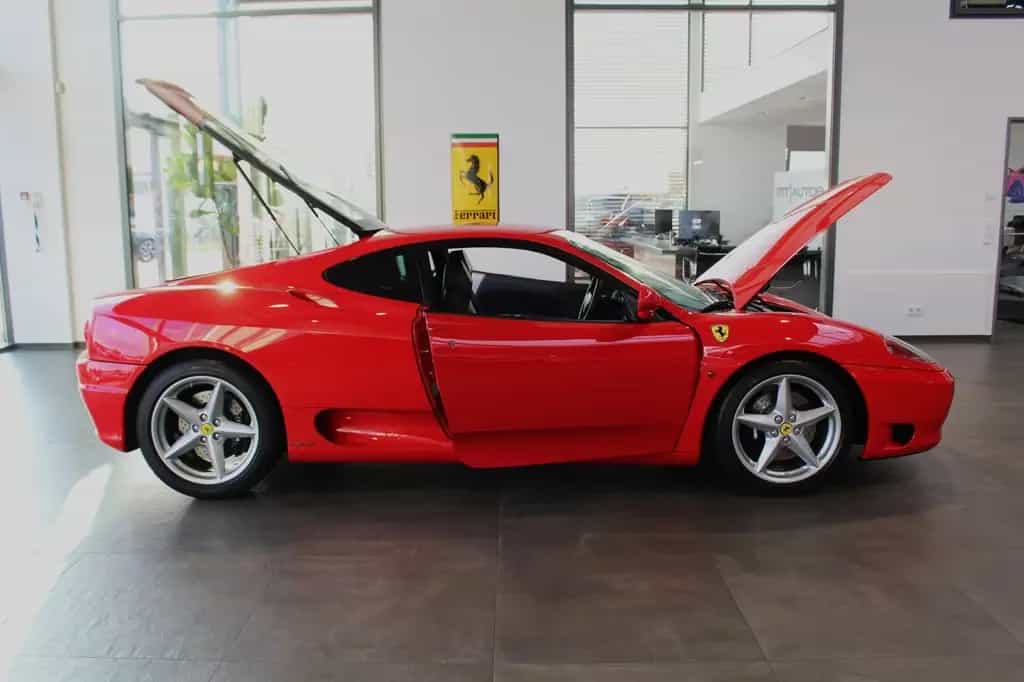 Ferrari 360 MODENA F1 19800 KM! & DEUTSCHES FAHRZEUG 02/2000-photo-8