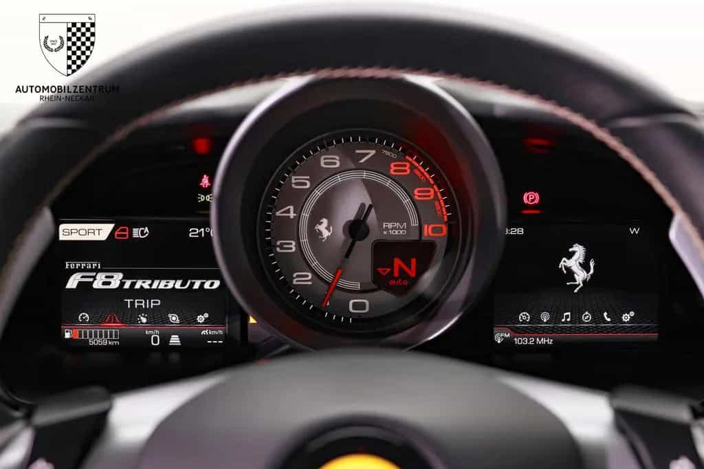 Ferrari F8 Tributo FullCarbon/TwoTone/Lift/360Kam/ADAS 12/2020-photo-25