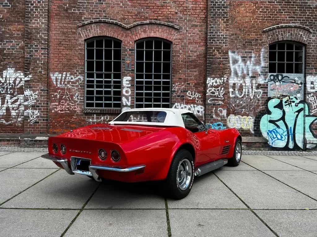 Corvette C3 Cabrio SB Sidepipes 4-speed 07/1970-photo-1