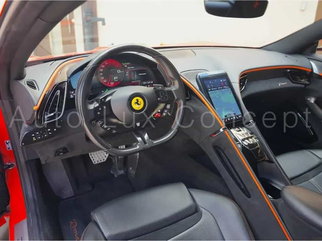 Ferrari Roma Rosso Dino/CarPlay/Magneride/360°/Seat Vent 07/2021-photo-3