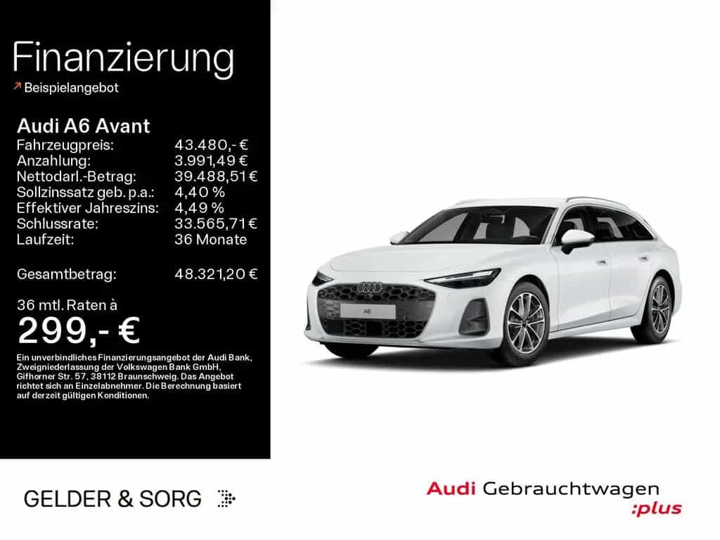 Audi A6 Avant TDI 150 kW TechPlus*Matrix*AHK*ACC*360° 09/2025-photo-0