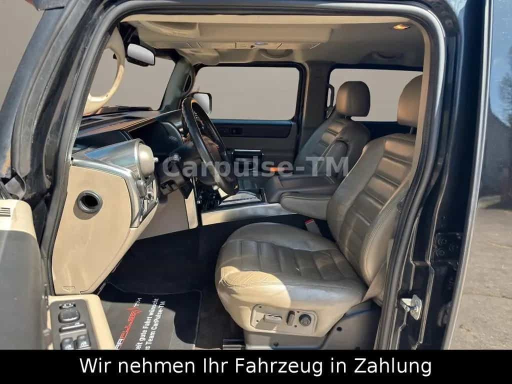 Hummer H2 6,0 V8 Deutsches Fahrzeug-TÜV NEU-AHK-Bose 07/2003-photo-9
