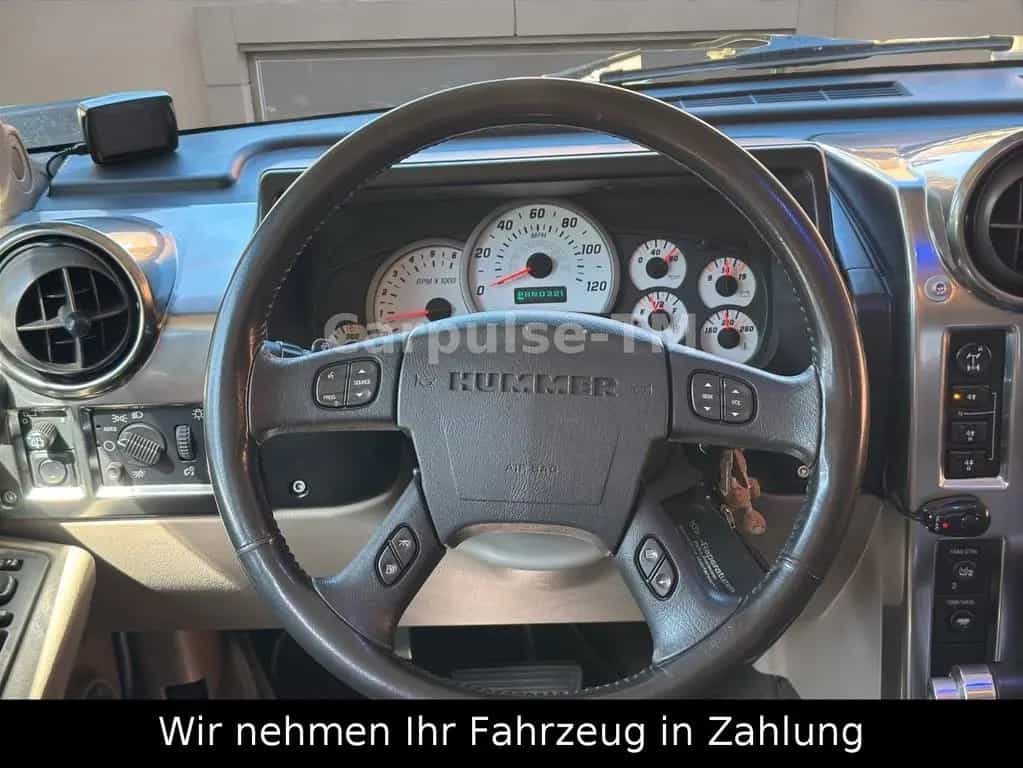 Hummer H2 6,0 V8 Deutsches Fahrzeug-TÜV NEU-AHK-Bose 07/2003-photo-12