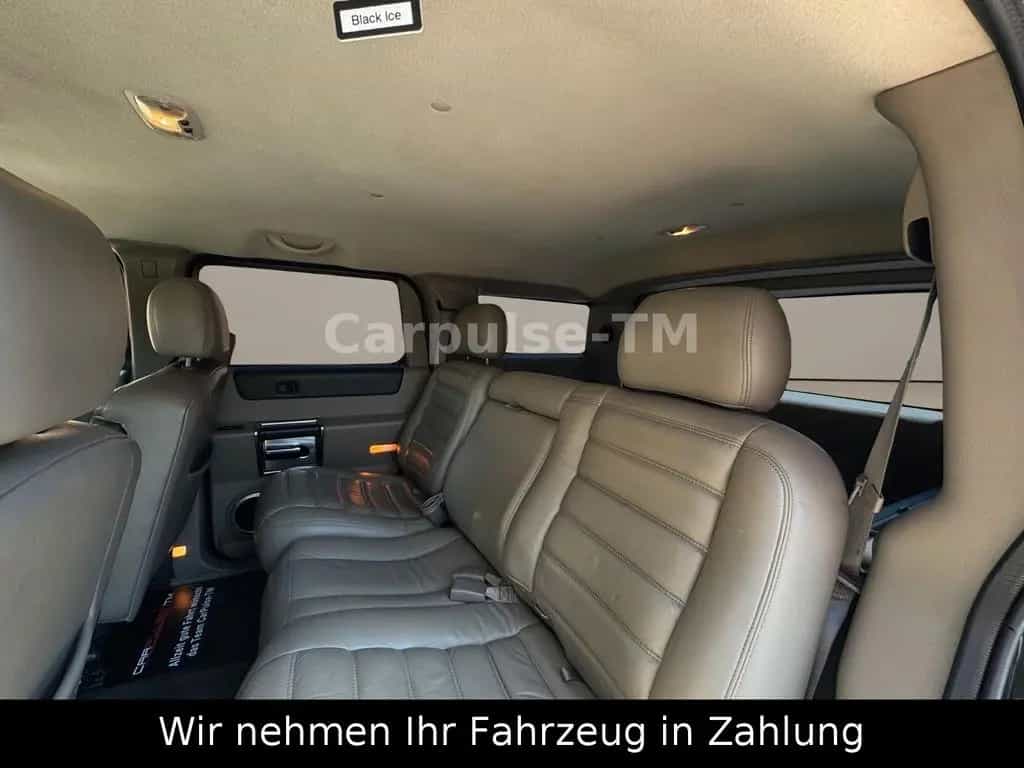 Hummer H2 6,0 V8 Deutsches Fahrzeug-TÜV NEU-AHK-Bose 07/2003-photo-13