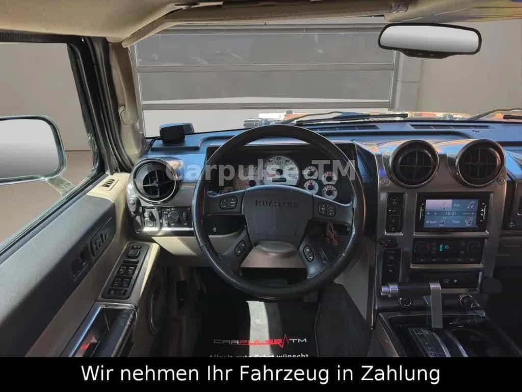 Hummer H2 6,0 V8 Deutsches Fahrzeug-TÜV NEU-AHK-Bose 07/2003-photo-14