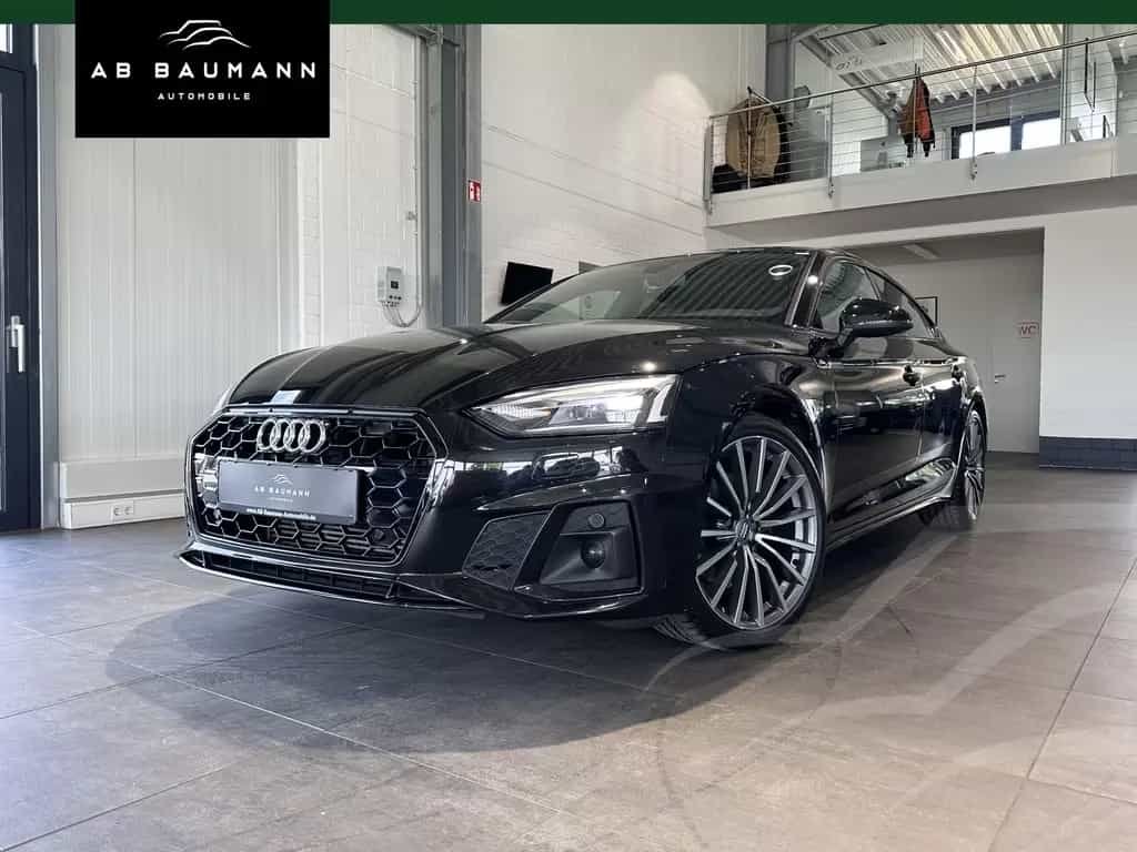 Audi A5 40 TFSI S line *ACC, ASSISTENTEN, BLACK, RFK* 10/2020-photo-0