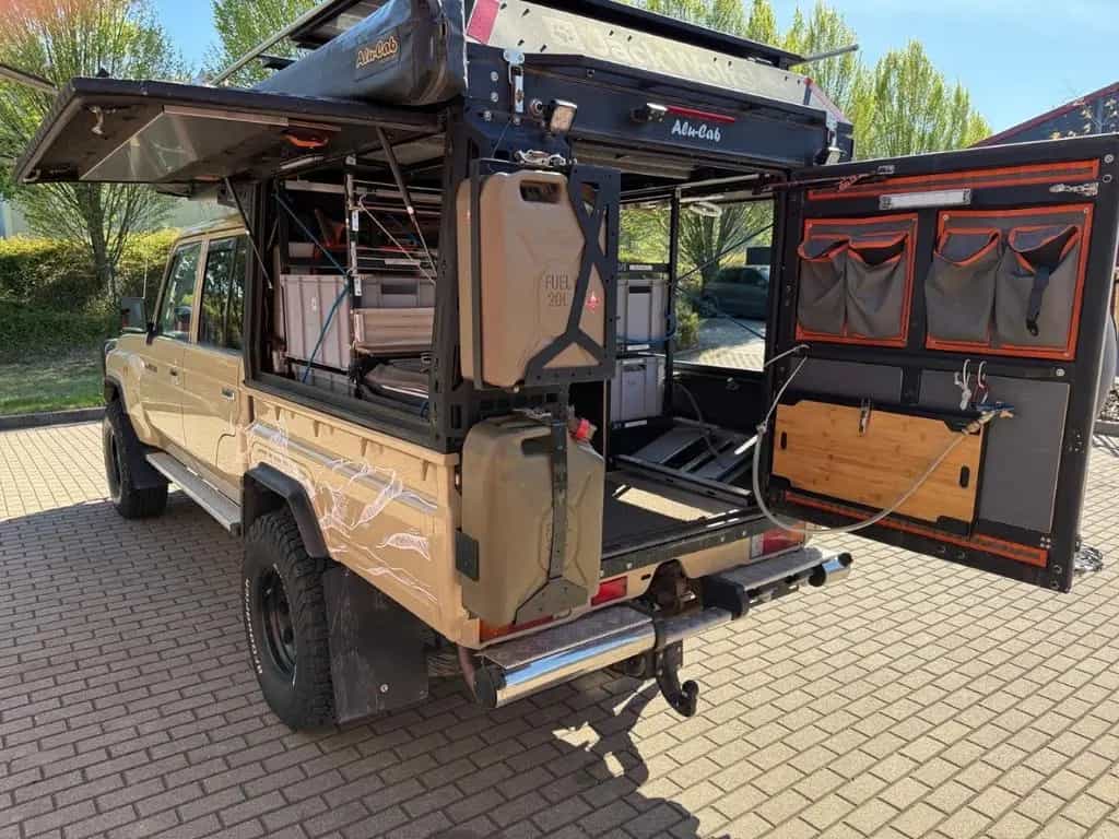 Toyota Land Cruiser GRJ 79 Alu-Cab Canopy *REISEFERTIG* 12/2021-photo-18