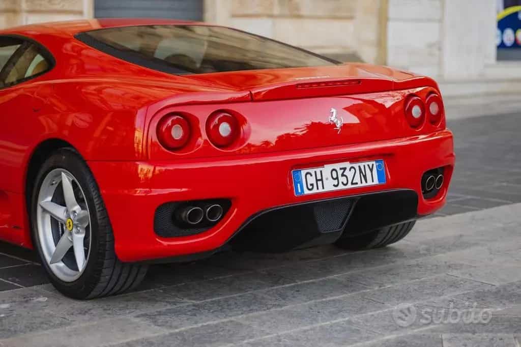 Ferrari 360 Modena F1 Italiana targa ORO 22.000k 03/2002-photo-6