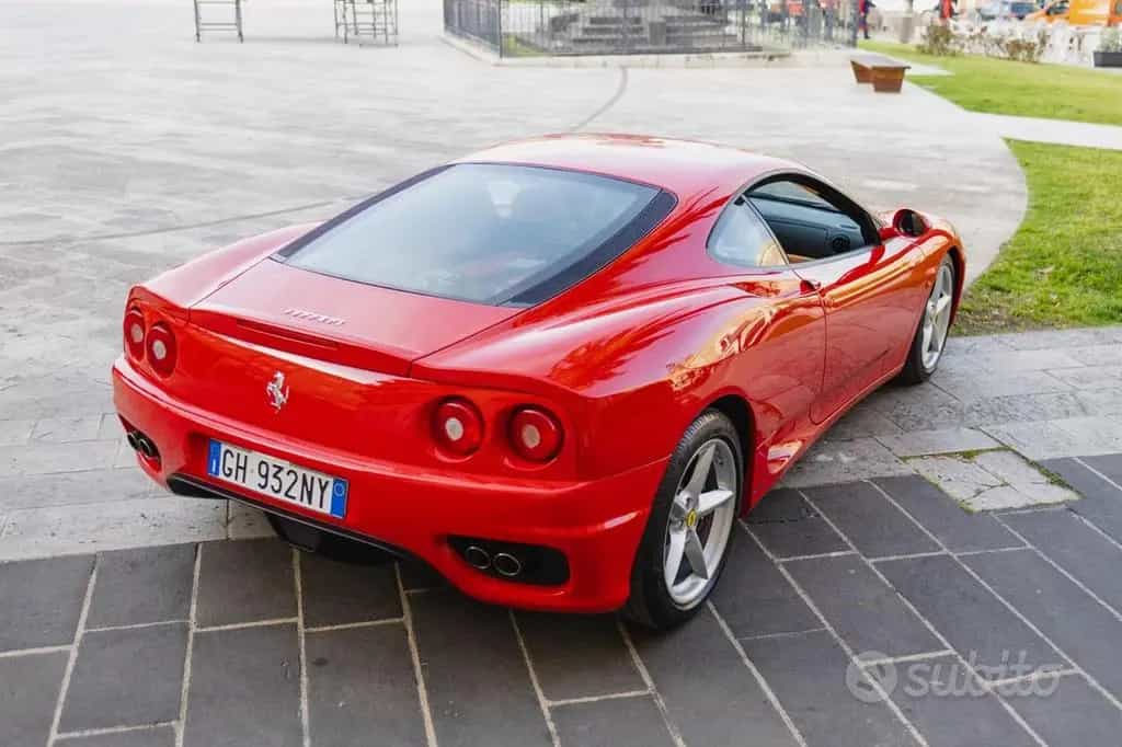 Ferrari 360 Modena F1 Italiana targa ORO 22.000k 03/2002-photo-7