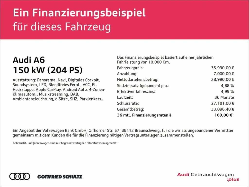 Audi A6 Avant 40 TDI quattro design Panorama Navi Coc 07/2023-photo-1