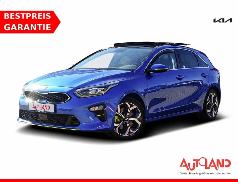 Kia Ceed 1.4 T-GDI Platinum LED Tempomat Navi AHK DA 06/2018-photo-0
