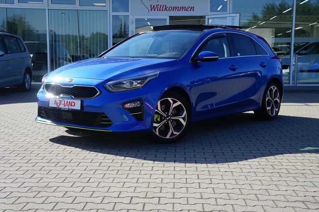 Kia Ceed 1.4 T-GDI Platinum LED Tempomat Navi AHK DA 06/2018-photo-1