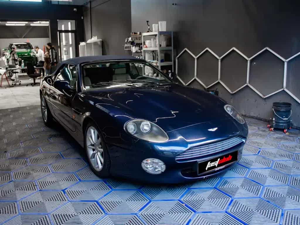 Aston Martin DB7 Vantage Volante Vantage V12 6.0L 420CV AUTOM 10/2001-photo-4