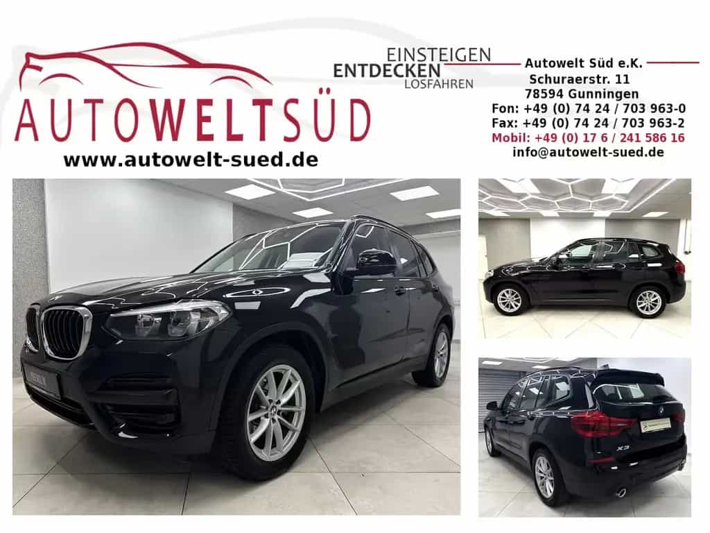 BMW X3 2.0d xDrive Panorama Navi T-Leder SHZ Tempoma 11/2018-photo-0