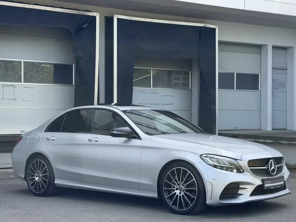 Mercedes-Benz C-Class 300 D AMG Night LED Schiebedach Rü-Kamera 19" 07/2021-photo-6