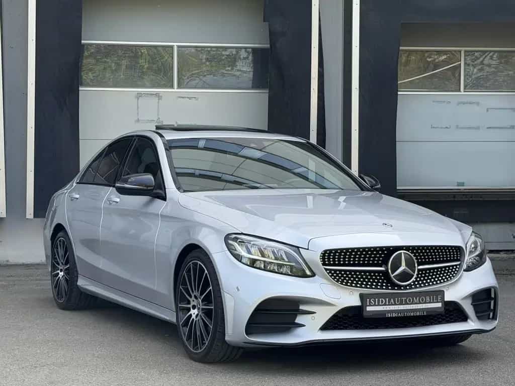 Mercedes-Benz C-Class 300 D AMG Night LED Schiebedach Rü-Kamera 19" 07/2021-photo-7