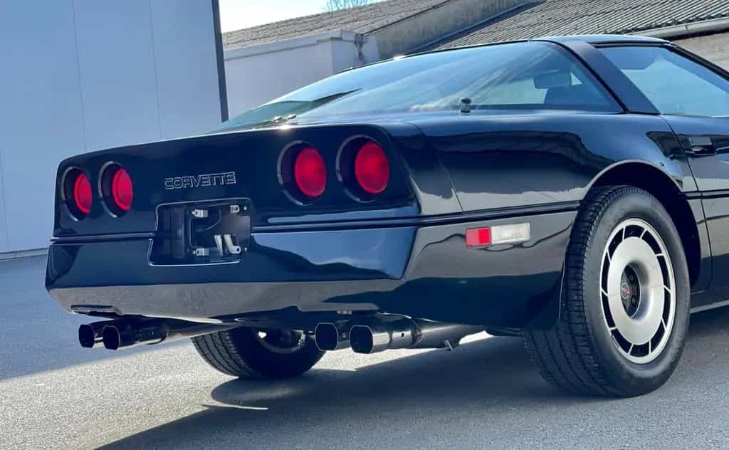Corvette C4 BLACK over BLACK 1 Owner from NEW 16000miles 07/1984-photo-7