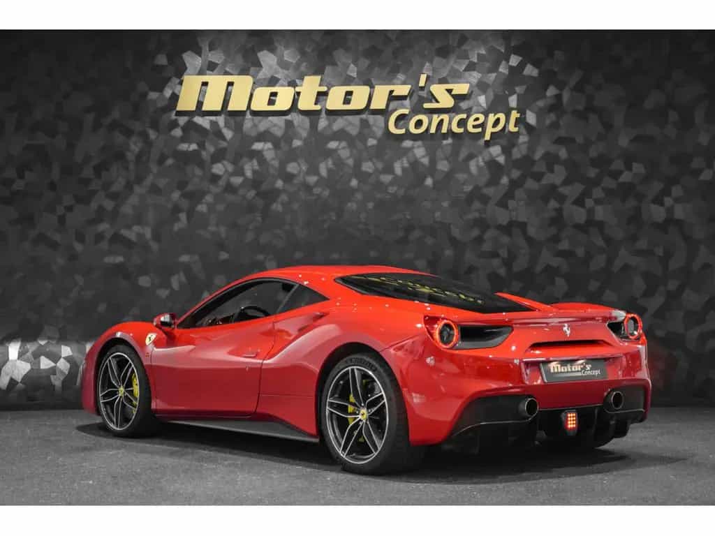 Ferrari 488 GTB 3.9 V8 - ROSSO CORSA METALLIC 01/2017-photo-6