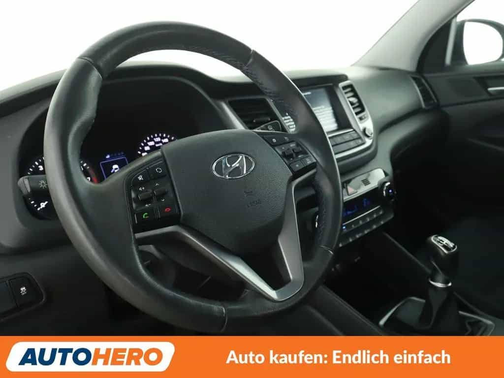 Hyundai TUCSON 1.6 Trend blue 2WD *NAVI*TEMPO*CAM*PDC* 10/2017-photo-10