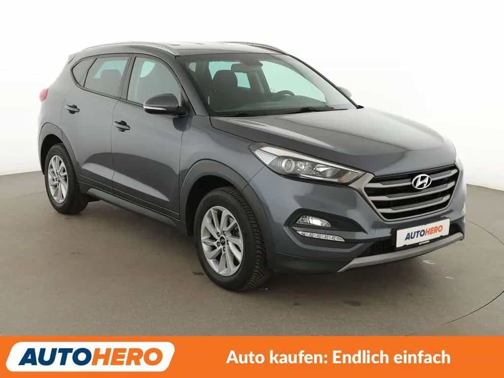 Hyundai TUCSON 1.6 Trend blue 2WD *NAVI*TEMPO*CAM*PDC* 10/2017-photo-7