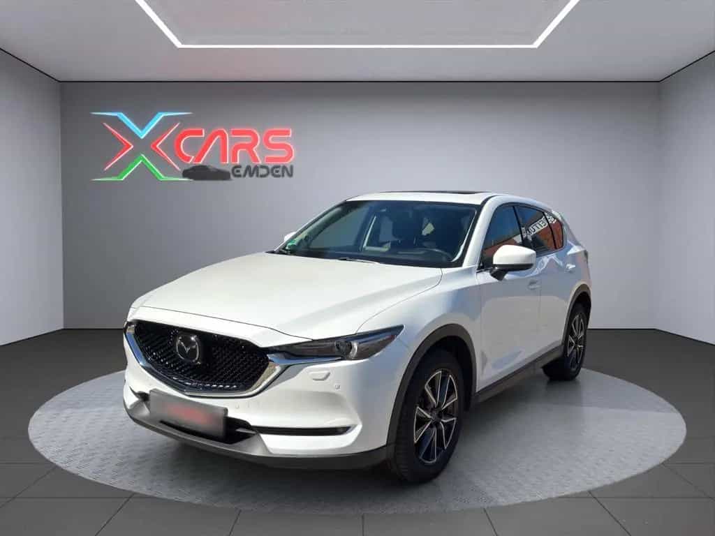 Mazda CX-5 2.2 Sports-Line AWD/AHK/4xSHZ/19 Zoll 08/2017-photo-0