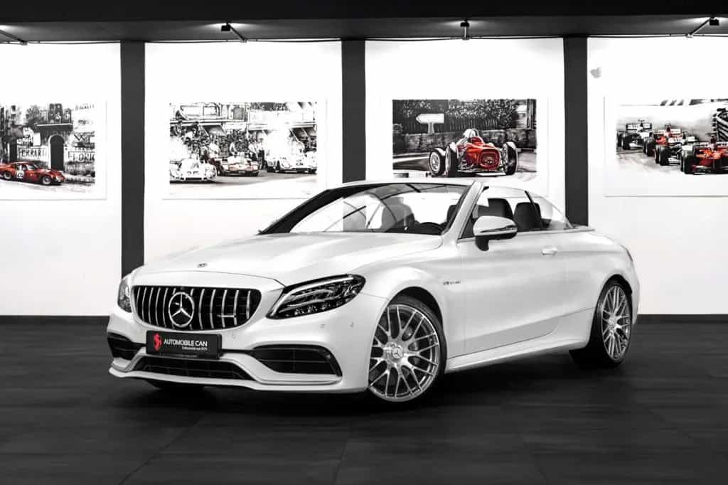 Mercedes-Benz C-Class 63 AMG Cabrio #MANUFAKTUR! #MATTLACK #1.HAND! 02/2022-photo-0
