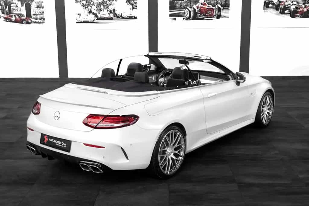 Mercedes-Benz C-Class 63 AMG Cabrio #MANUFAKTUR! #MATTLACK #1.HAND! 02/2022-photo-13