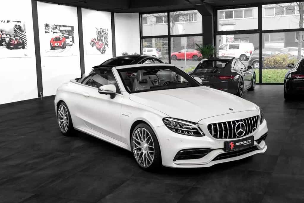 Mercedes-Benz C-Class 63 AMG Cabrio #MANUFAKTUR! #MATTLACK #1.HAND! 02/2022-photo-5