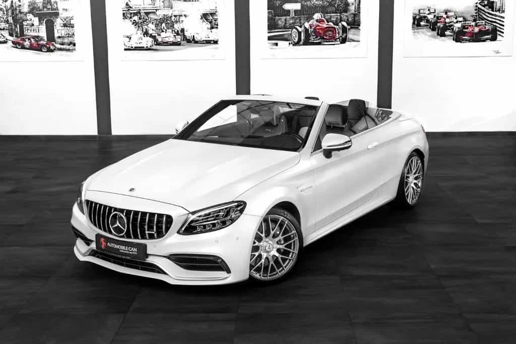 Mercedes-Benz C-Class 63 AMG Cabrio #MANUFAKTUR! #MATTLACK #1.HAND! 02/2022-photo-7