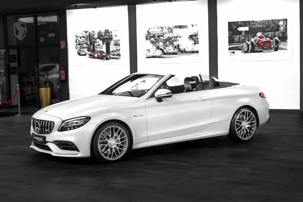Mercedes-Benz C-Class 63 AMG Cabrio #MANUFAKTUR! #MATTLACK #1.HAND! 02/2022-photo-8