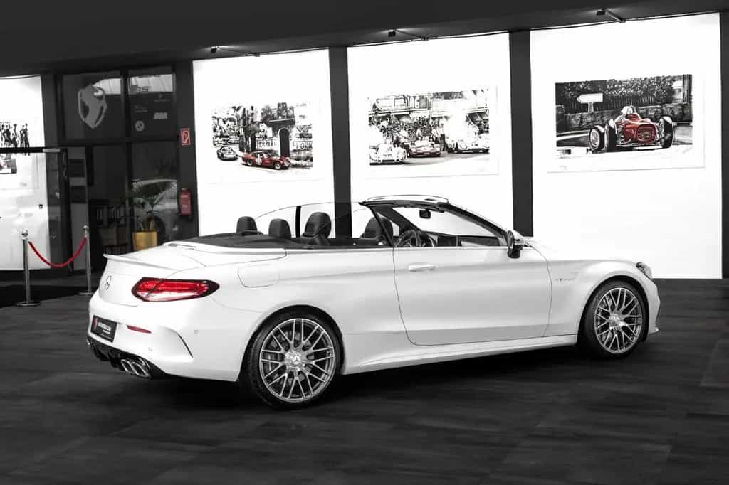 Mercedes-Benz C-Class 63 AMG Cabrio #MANUFAKTUR! #MATTLACK #1.HAND! 02/2022-photo-9